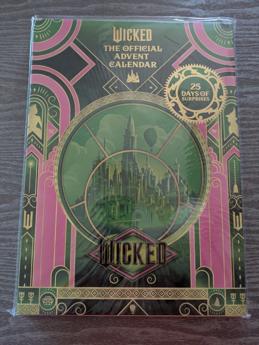 NEW Wicked The Official Advent Calendar 25 Days of Surprises by Insight Editions